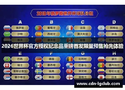2026世界杯官方授权纪念品重磅首发限量预售抢先体验